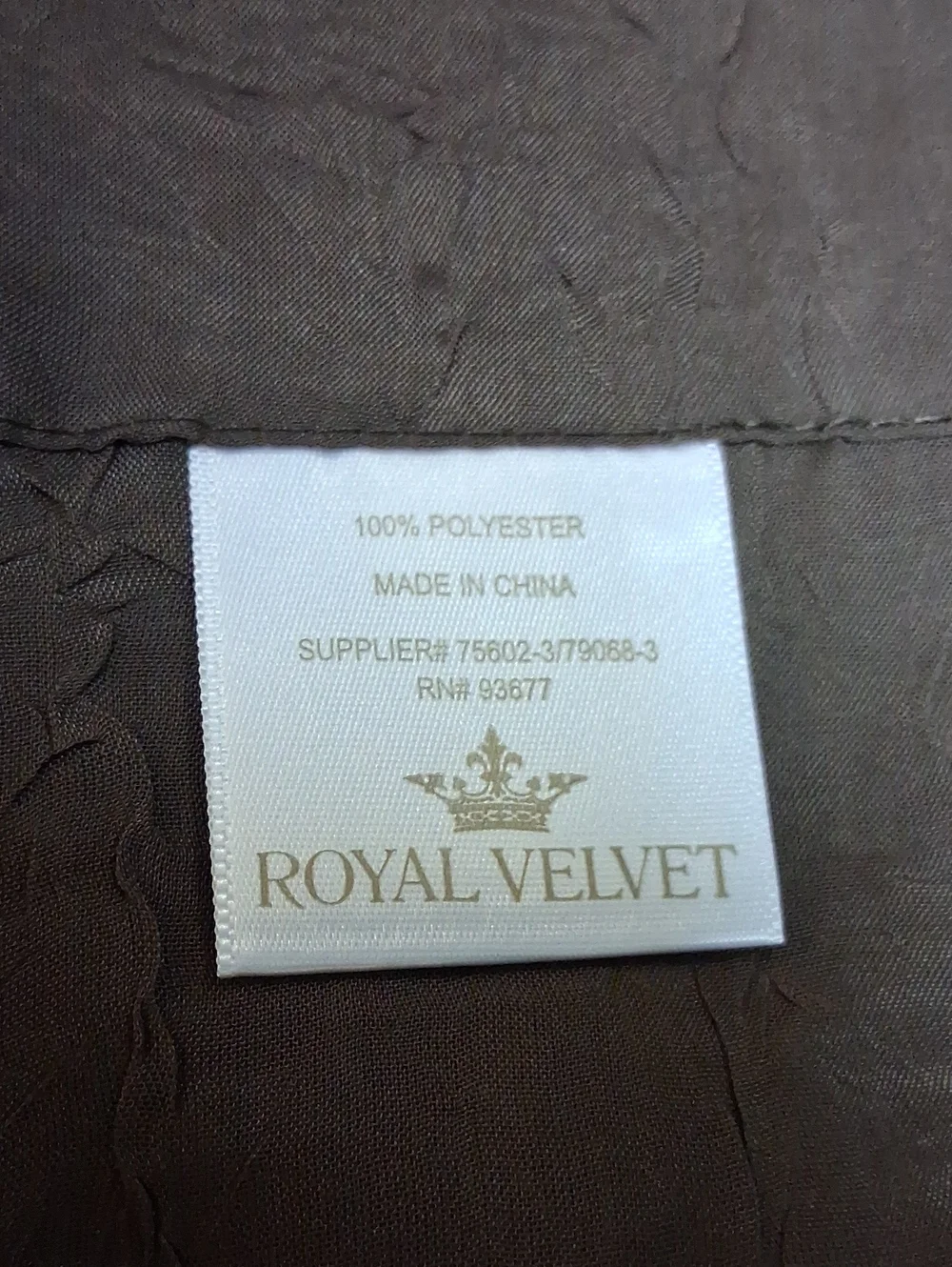 Royal tailored valances